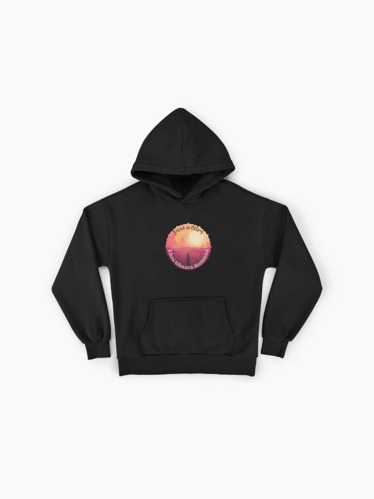 Lovely Just A Girl That Chases Sunsets Hoodie