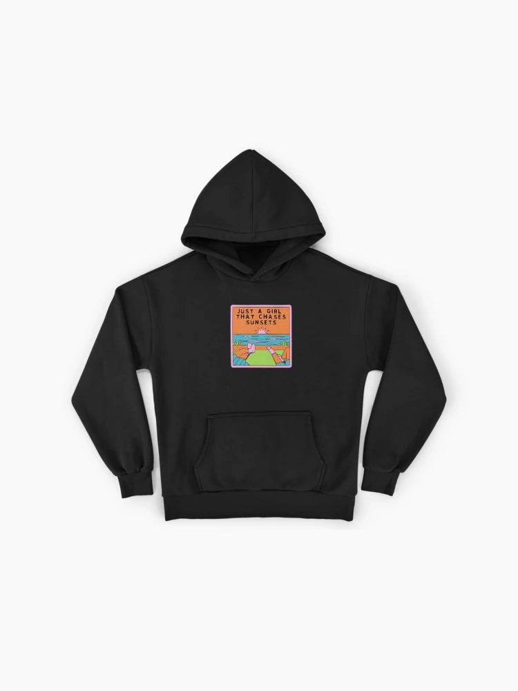 Just A Girl That Chases Sunsets Fashion Hoodie
