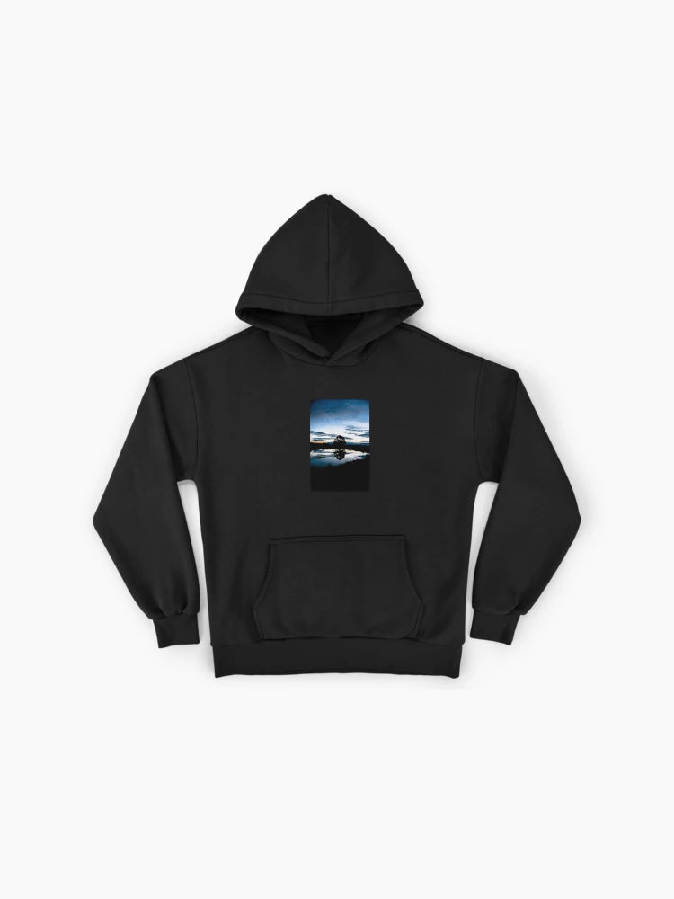 Classic Sunsets Sunrises Hoodie - Timeless Nature Oversized Fleece
