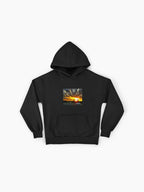 Storm Roads Of Life Hoodie - Premium Oversized Dramatic Sunset View