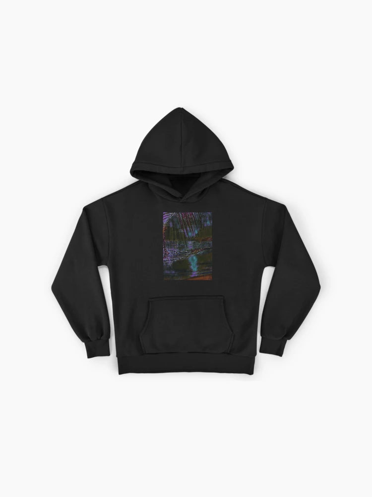 Galathi Sunset Beach Night Hoodie - Premium Oversized Dark Aesthetic