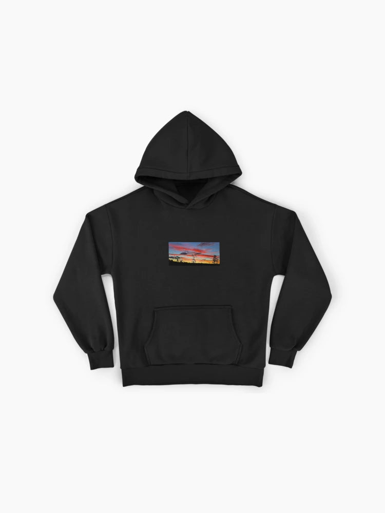 Aesthetic Sunsets Sunrises Hoodie - Trendy Scenery Oversized Wear