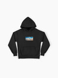 Modern Sunsets Sunrises Hoodie - Clean Graphic Oversized Pullover