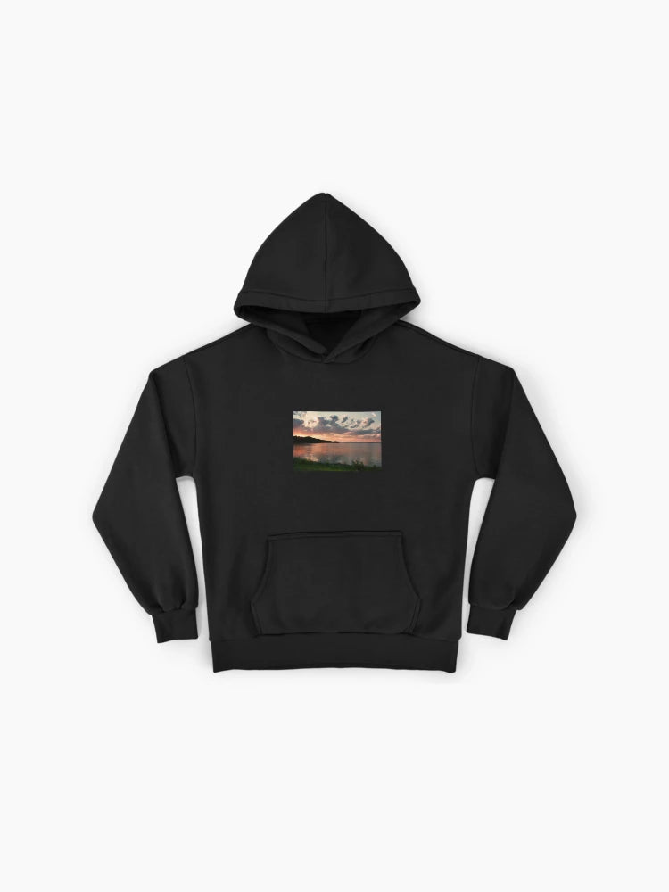 Bohemia River Sunset Premium Oversized Hoodie
