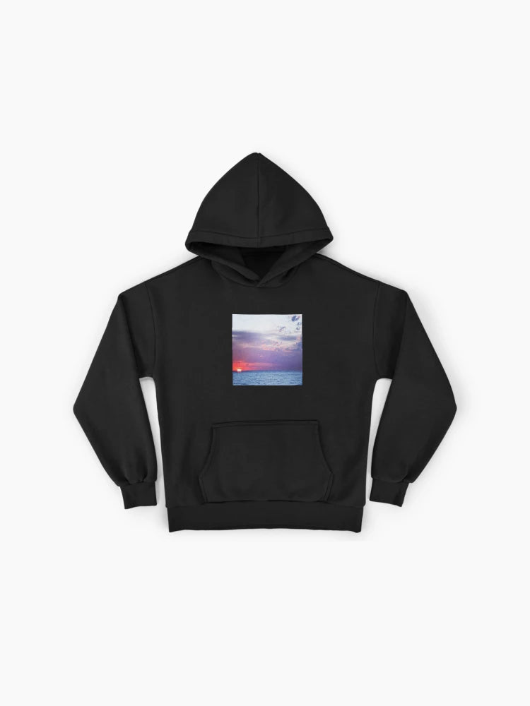 Aussie Summer Sunset Hoodie - Premium Oversized Australian Beach Art