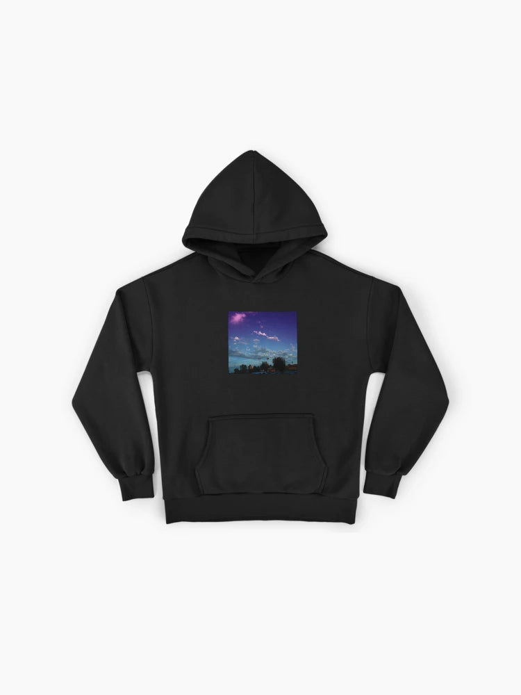 Sunset Sky Aesthetic Hoodie - Premium Oversized Dreamy Cloud Design