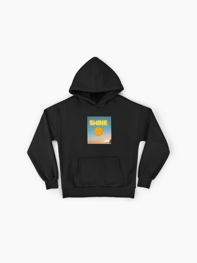 Dusk Horizon Sunset Hoodie - Premium Oversized Minimalist Comfort