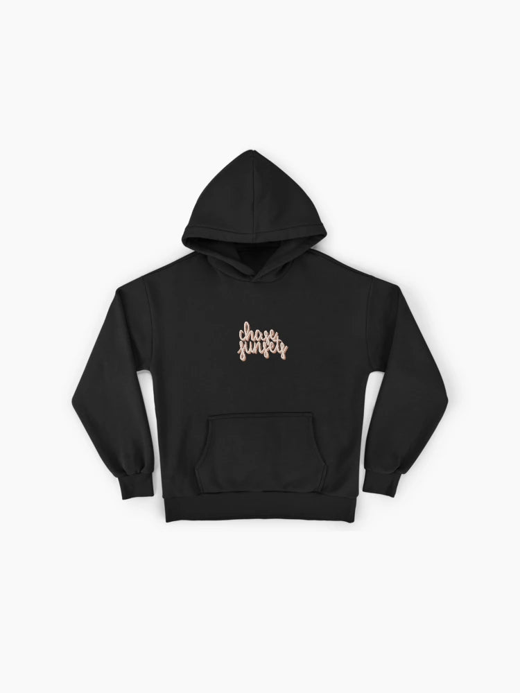 Chase Sunsets Graphic Hoodie - Premium Oversized Motivational Apparel