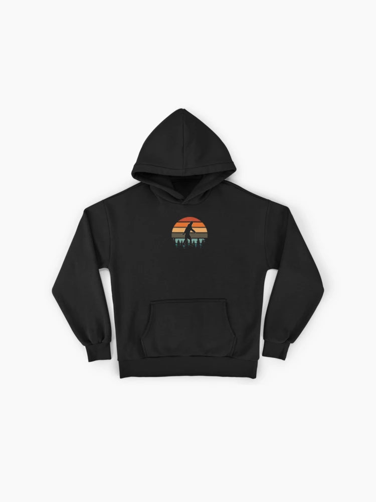 Dangerous Palm Sunset Hoodie - Funny Retro Tropical Oversized Gift
