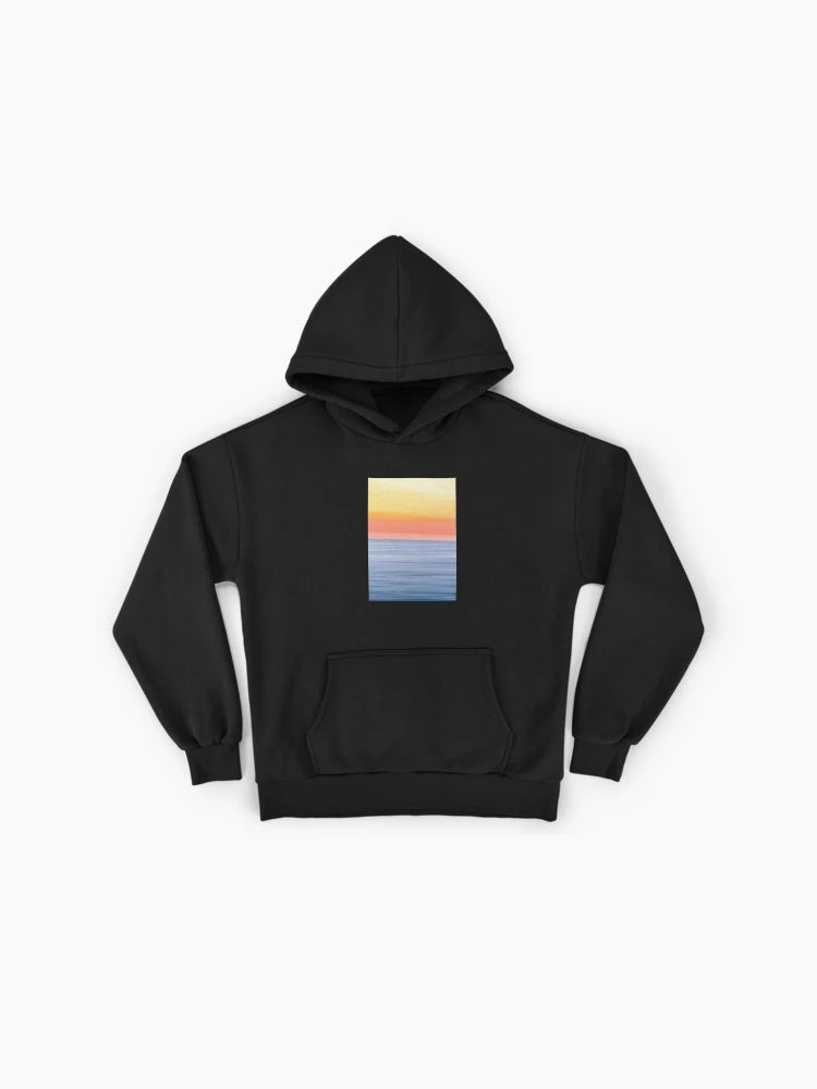Island Beach Sunset Premium Oversized Hoodie