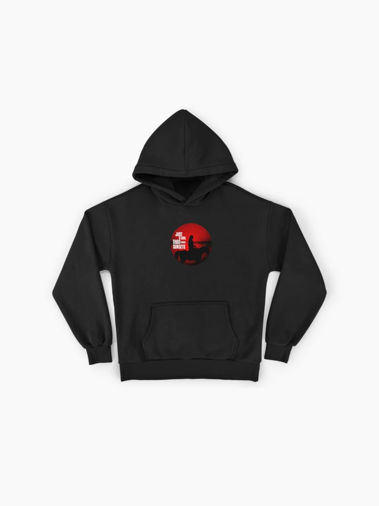 Cool Just A Girl That Chases Sunsets Hoodie