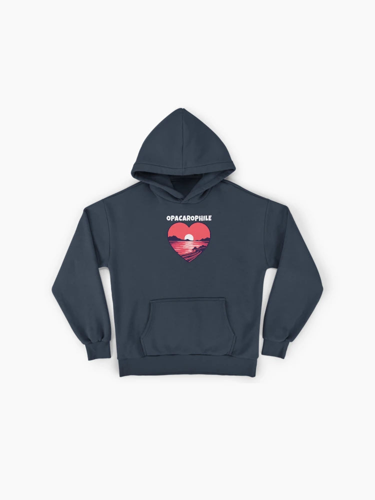 Opacarophile Sunset Lover Premium Oversized Hoodie