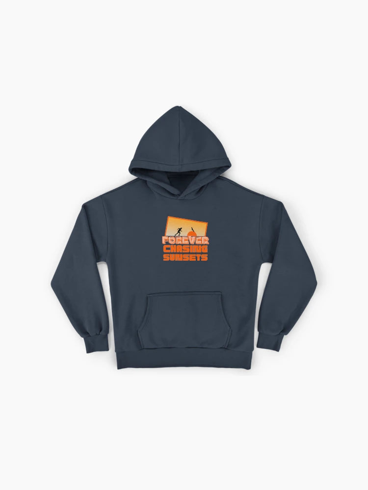 Forever Chasing Sunsets Vintage Style Oversized Hoodie