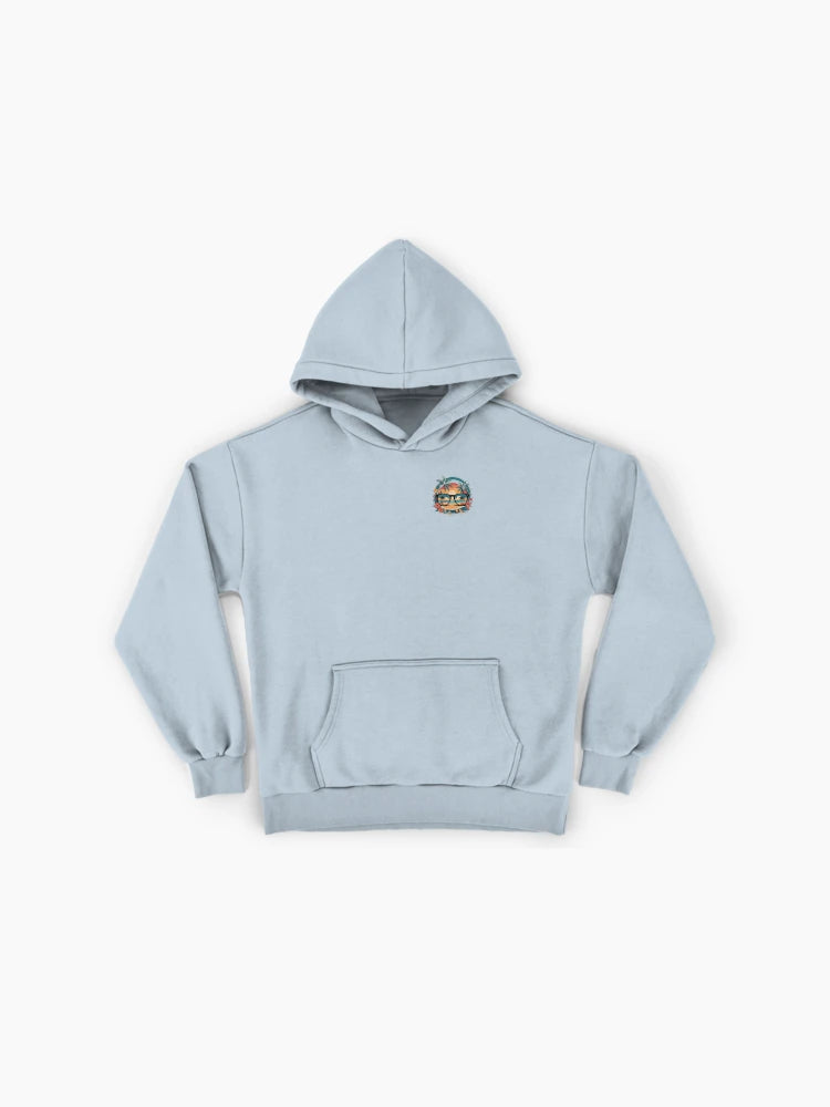 Atmospheric Sunset Hoodie - Premium Oversized Heavyweight Cotton