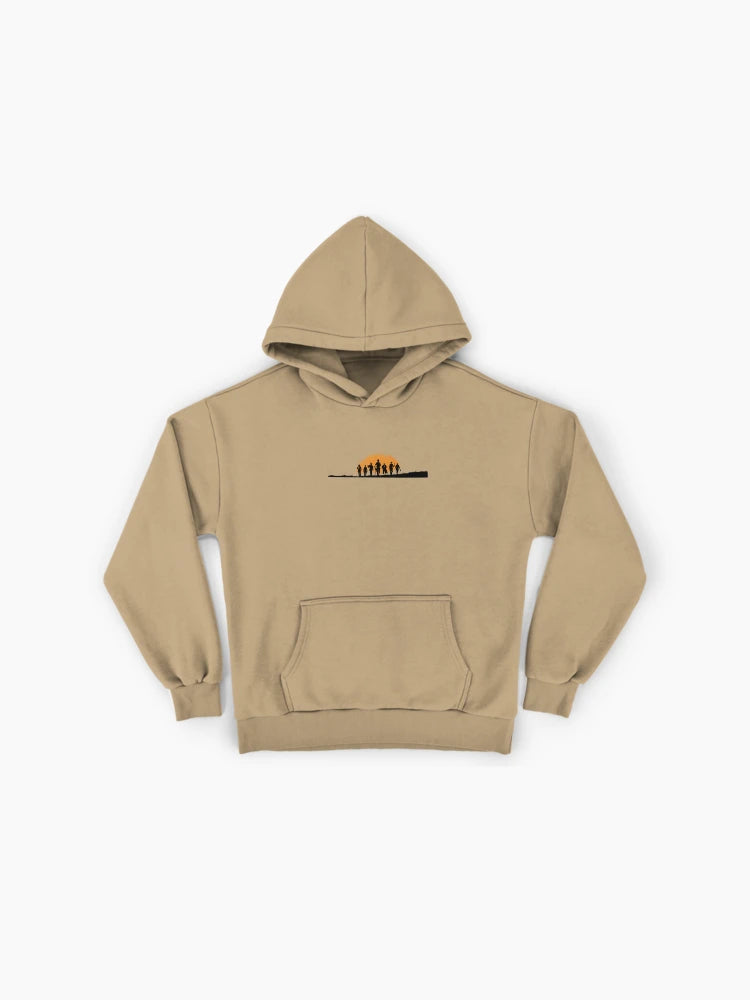 Classic Sunset Graphic Hoodie - Premium Oversized Relaxed Fit Top