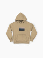 Caliente Ridge Sunset Hoodie - Premium Oversized Mountain View Art