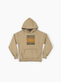 Artistic Sunset Canvas Hoodie - Premium Oversized Painterly Design