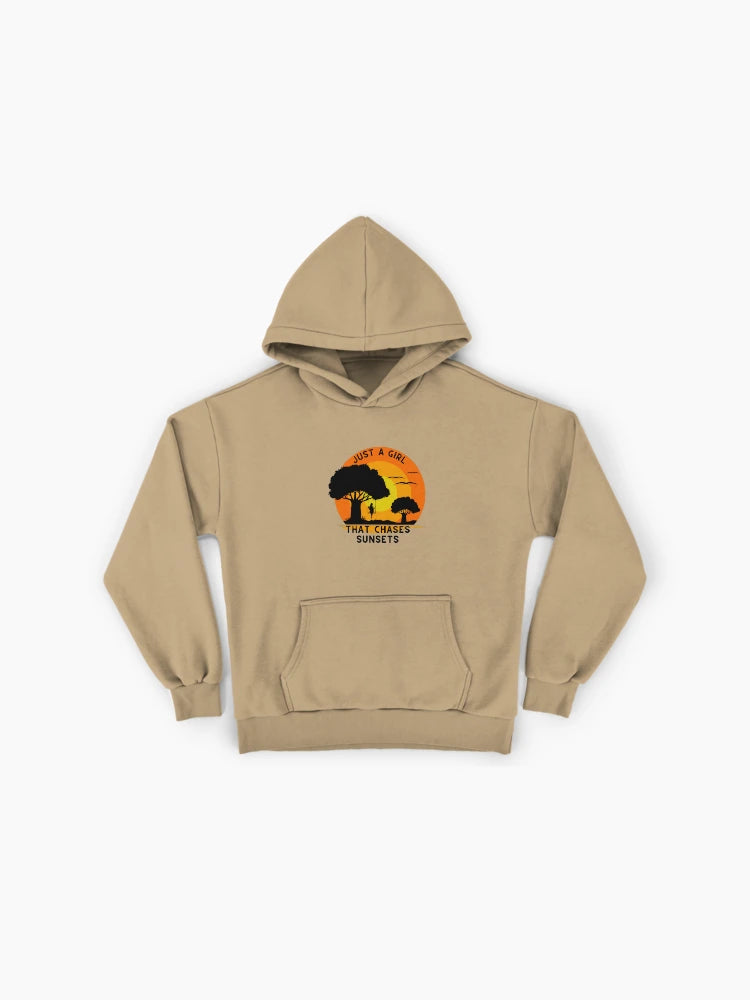 Unique Just A Girl That Chases Sunsets Hoodie