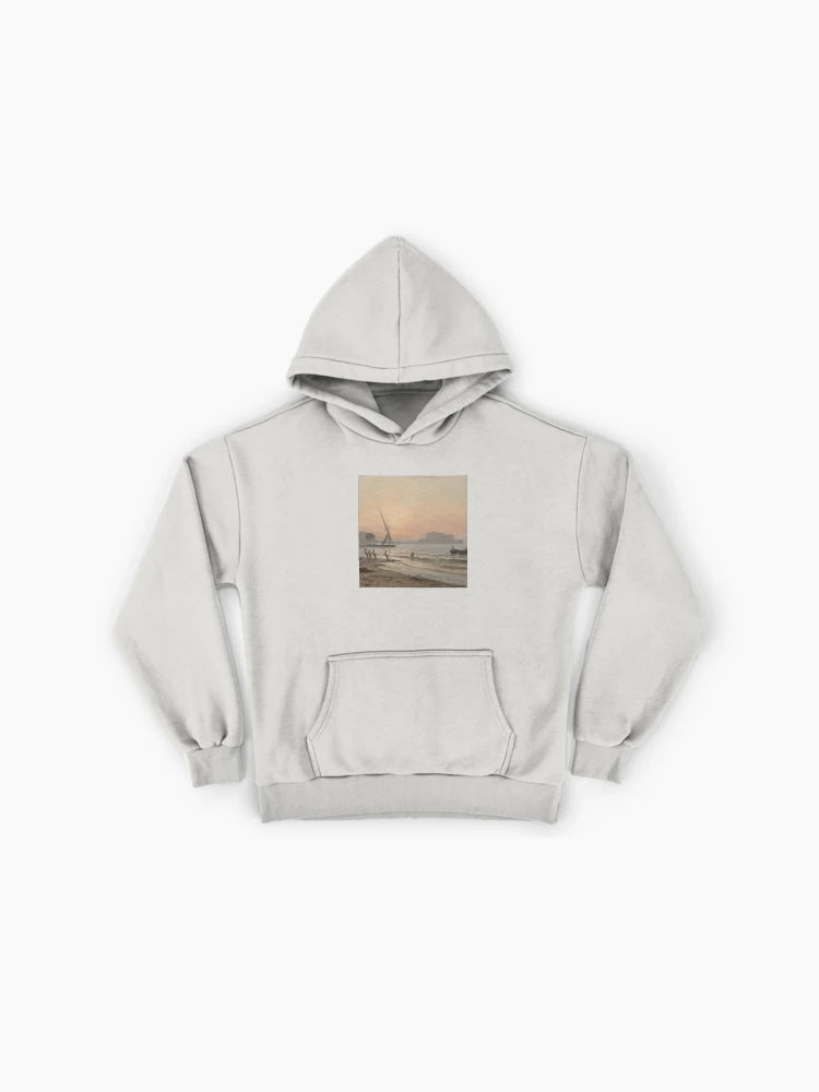 Sunset Sky Painting Hoodie - Premium Oversized Masterpiece Design