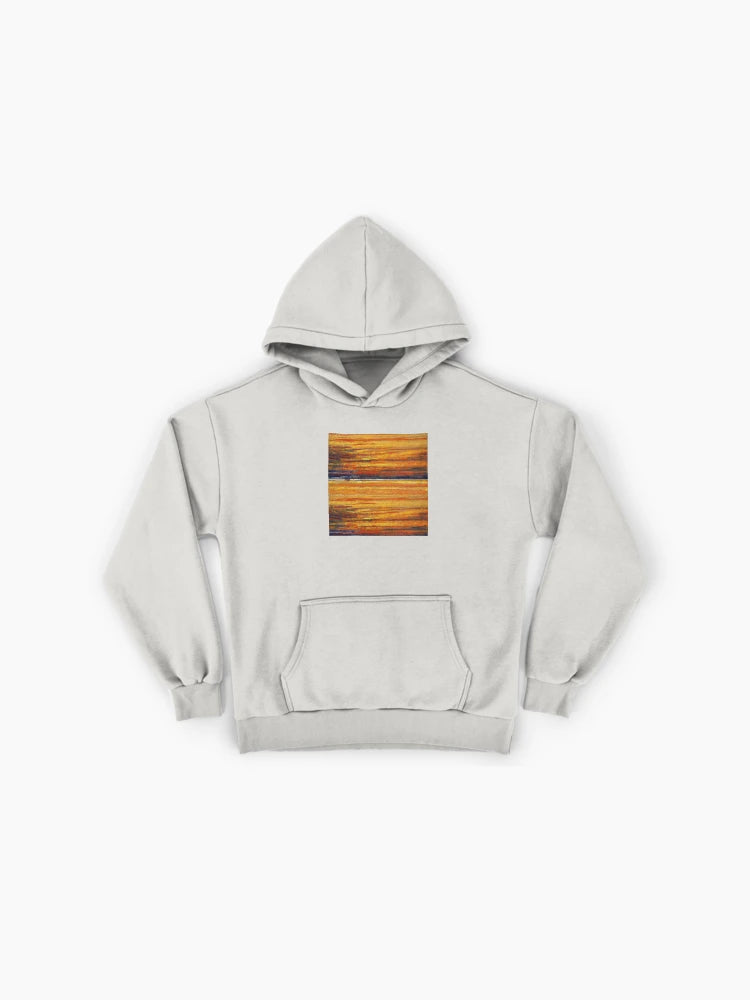 Vivid Sunset Painting Hoodie - Premium Oversized Expressive Art