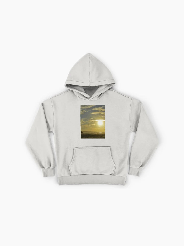 Paradise Beach Sunset Hoodie - Premium Oversized Vacation Apparel