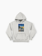 Vivid Sunset Aesthetic Premium Oversized Hoodie Vibrant Graphic