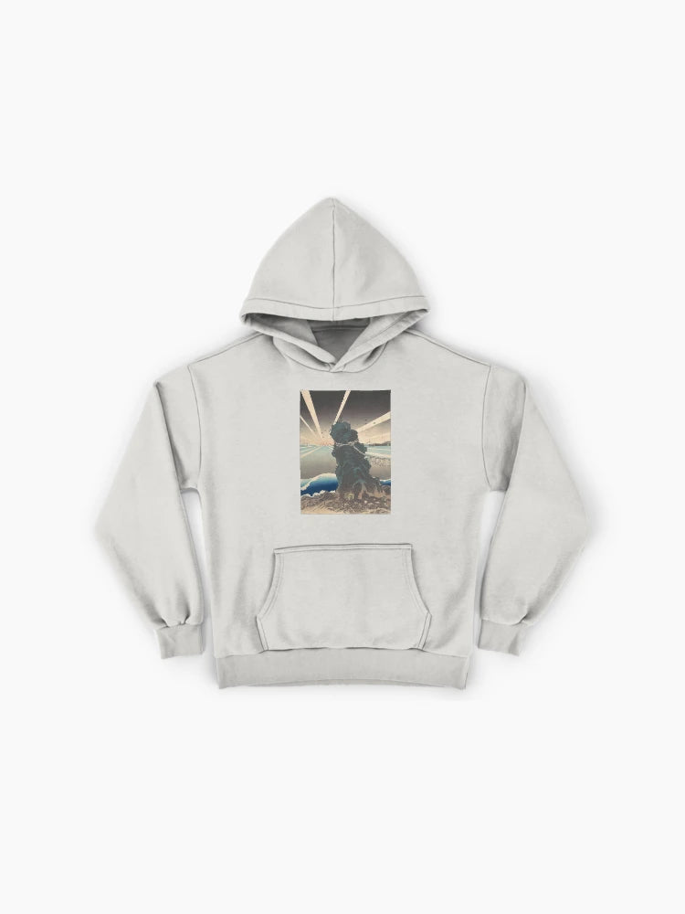 Oil Painting Sunset Hoodie - Premium Oversized Creative Art Piece