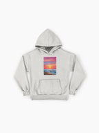 Summer Beach Sunset Hoodie - Premium Oversized Vibrant Surf Wear