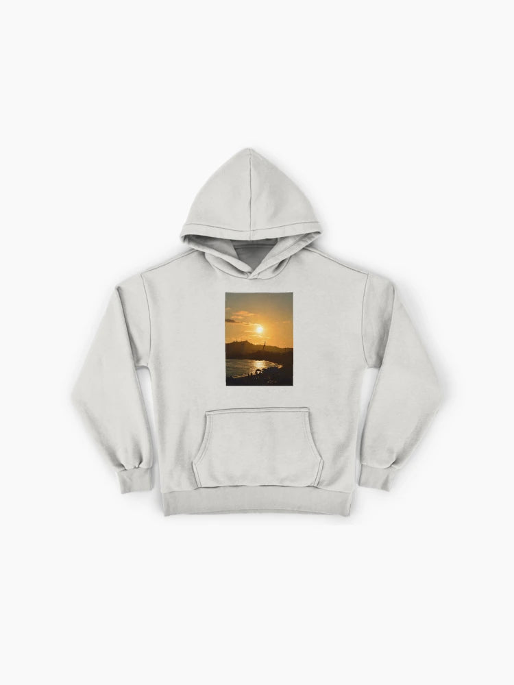 Acapulco Sunset Painting Hoodie - Premium Oversized Artistic Print