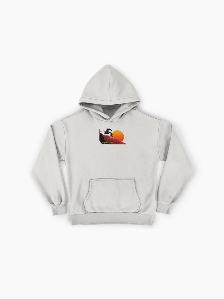 Singletrack Sunsets Hoodie - Premium Oversized Mountain Bike Gear