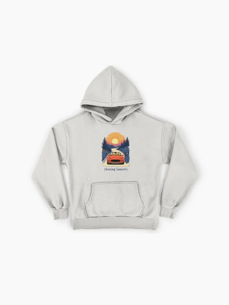 Nature Chasing Sunsets Premium Oversized Hoodie