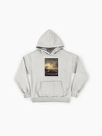 Sunset Landscape Painting Hoodie - Premium Oversized Artistic Top
