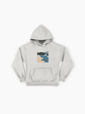 Painterly Sunset Hoodie - Premium Oversized Fine Art Aesthetic