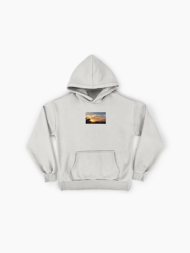 Serene Sunset Horizon Premium Oversized Hoodie High Quality Top