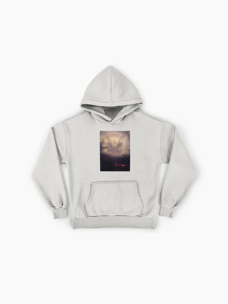 Gallery Sunset Artwork Hoodie - Premium Oversized Painted Aesthetic