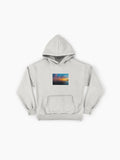 Epic Sunset Vista Hoodie - Bold Landscape Photography Oversized Top