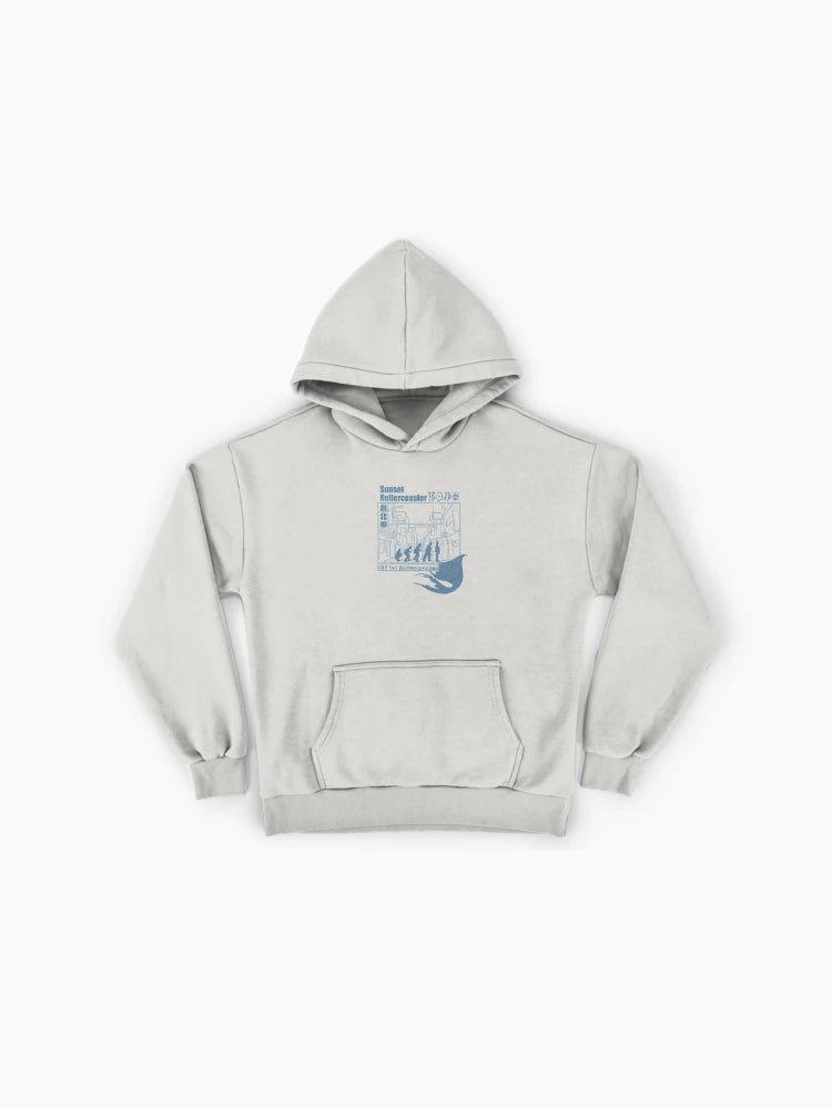 Sunset Rollercoaster Band Hoodie - Premium Oversized Ver 2 Design