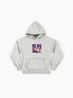 Dusk Horizon Sunset Hoodie - Premium Minimalist Oversized Pullover