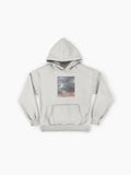 Cloudy Sunset Sky Hoodie - Premium Oversized Soft Pastel Aesthetic