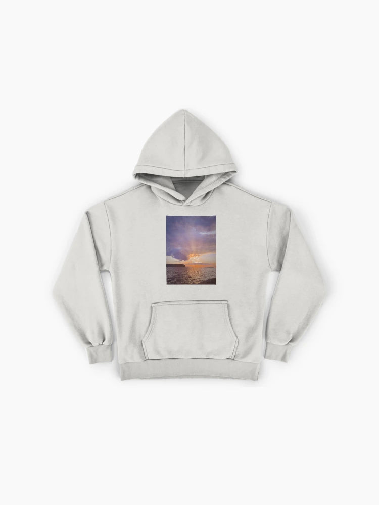 Golden Rays Nature Inspired Premium Oversized Hoodie Urban Wear