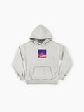 Vivid Sunset Glow Hoodie - Bright Aesthetic Premium Oversized Top