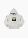 Alone Sunset Minimalist Hoodie - Solitude Aesthetic Oversized Wear