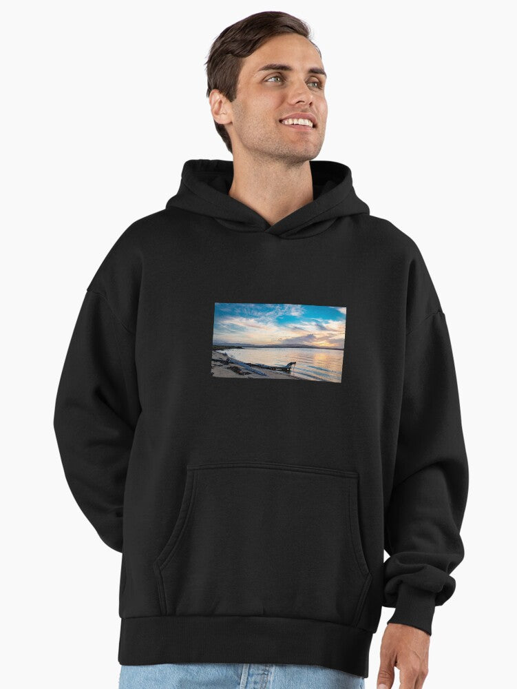 Eternal Sunsets Sunrises Hoodie - Premium Celestial Comfort Wear Black