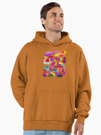 Endless Sunsets Hoodie - Premium Oversized Summer Vibes Pullover Clay