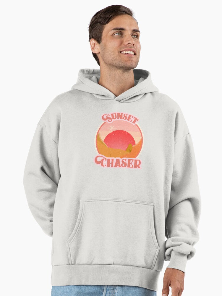 Sunset Chaser Adventure Hoodie - Premium Travel Wanderlust Top Bone