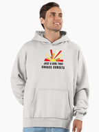 Stylish Just A Girl That Chases Sunsets Hoodie Bone