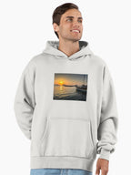 Turgutreis Harbour Vista Premium Oversized Hoodie Bone