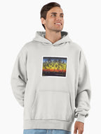 Mackay Sunset Hoodie - Queensland Coastal View Oversized Pullover Bone