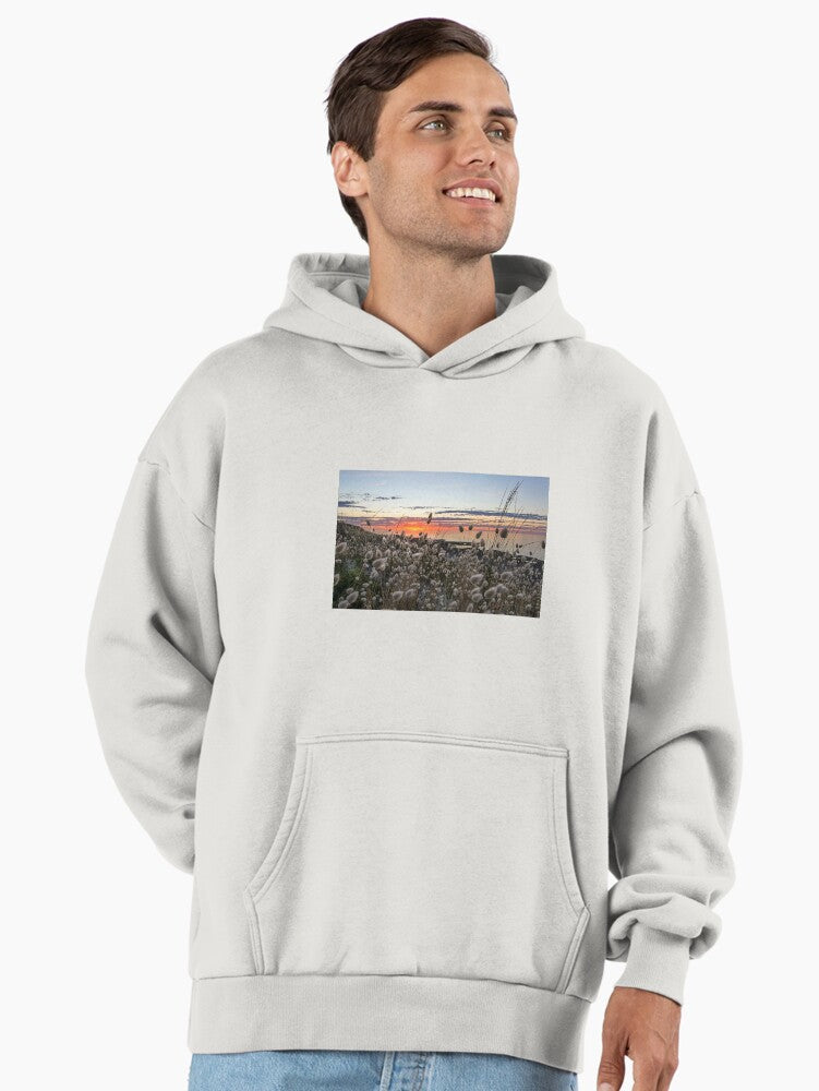 Barkers Rocks Yorke Peninsula Premium Oversized Hoodie Bone