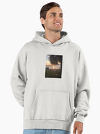 On The Bay Sunset Premium Oversized Hoodie Bone